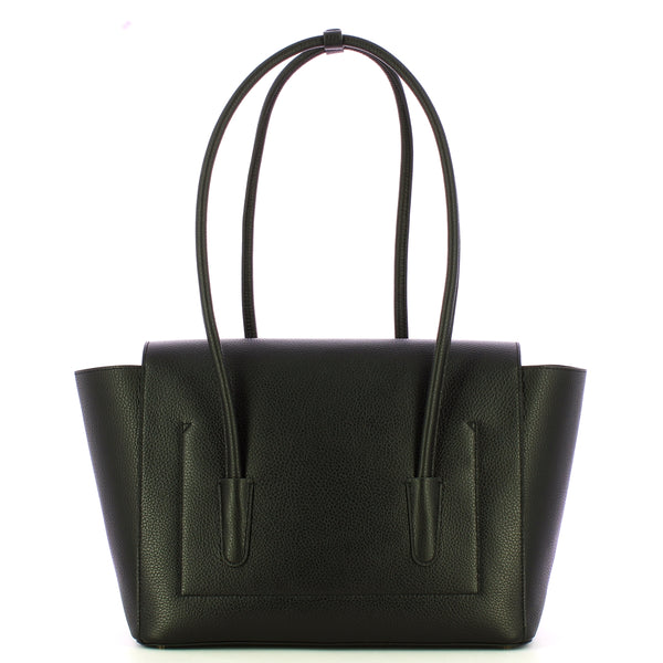 Coccinelle - Double Beat Noir Shoulder Bag - T8A110201 - NOIR
