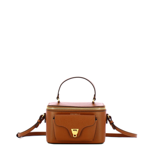 Coccinelle - Beat Generation Mini Cognac Handbag - TFK550101 - COGNAC