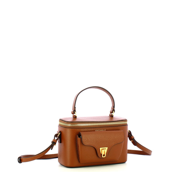 Coccinelle - Beat Generation Mini Cognac Handbag - TFK550101 - COGNAC