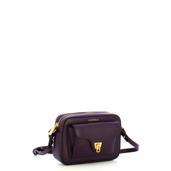Coccinelle - Beat Soft Mini Prune Crossbody Bag - MF6550401 - PRUNE
