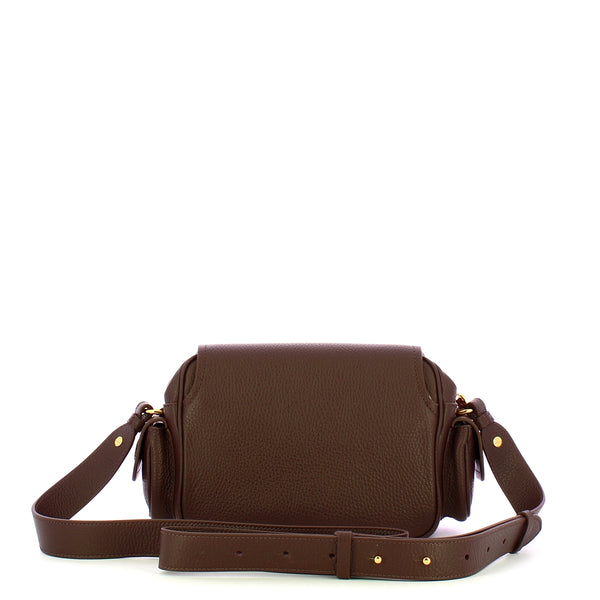 Coccinelle - Campus Small Brunette Crossbody Bag - RFF150201 - BRUNETTE
