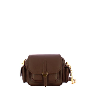 Coccinelle - Campus Mini Brunette Handbag - RFF550101 - BRUNETTE