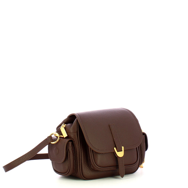 Coccinelle - Campus Mini Brunette Handbag - RFF550101 - BRUNETTE