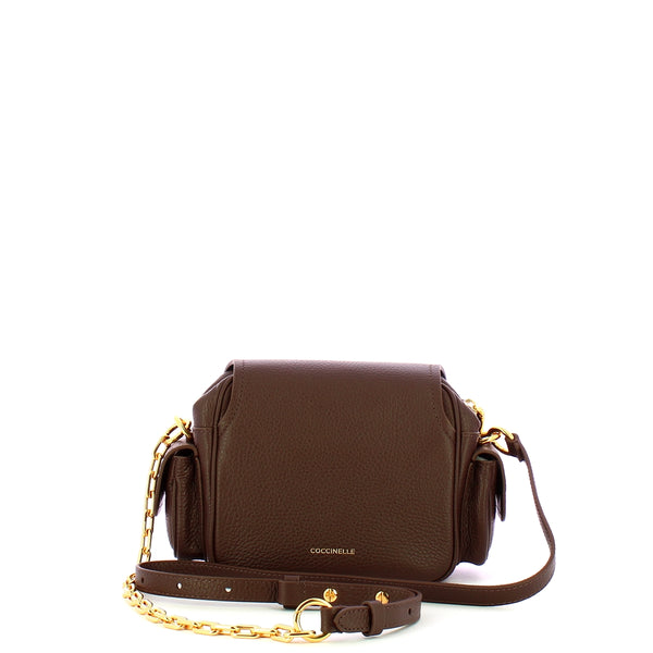 Coccinelle - Campus Mini Brunette Handbag - RFF550101 - BRUNETTE