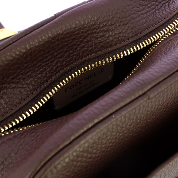 Coccinelle - Campus Mini Brunette Handbag - RFF550101 - BRUNETTE