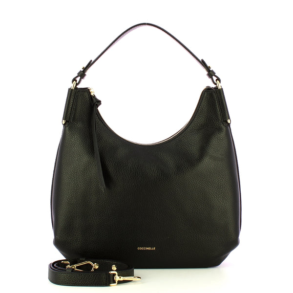 Coccinelle - Rebekka Noir Shoulder Bag - T95130201 - NOIR
