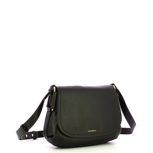 Coccinelle - Rebekka Noir Crossbody Bag - T95150201 - NOIR