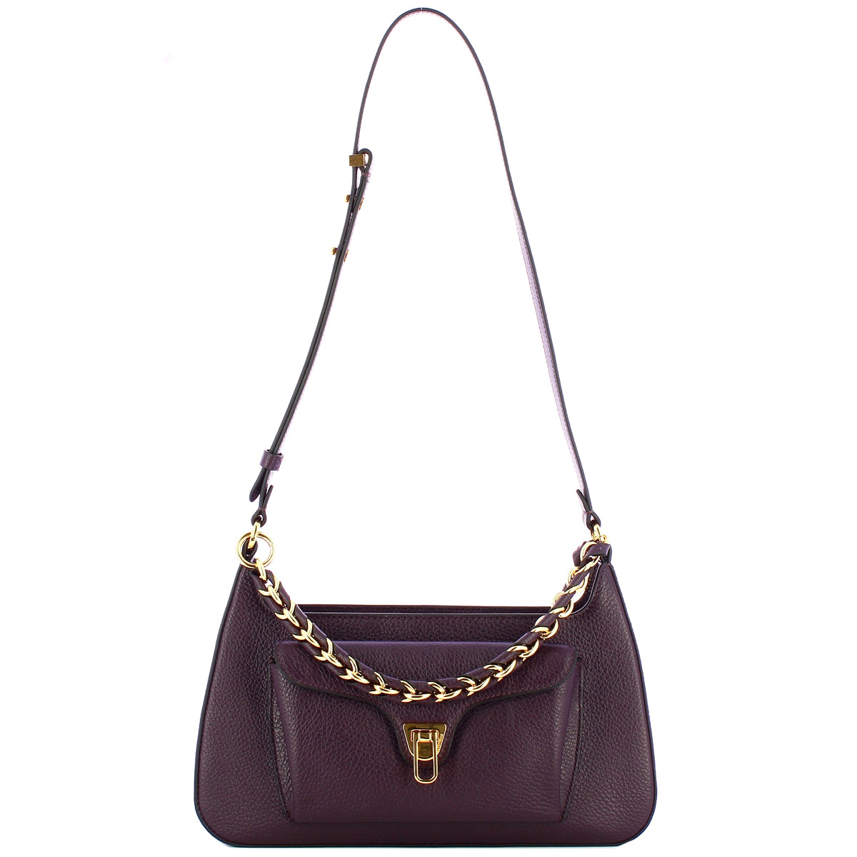 Coccinelle - Beat Generation Prune Crossbody Bag - TFK120101 - PRUNE