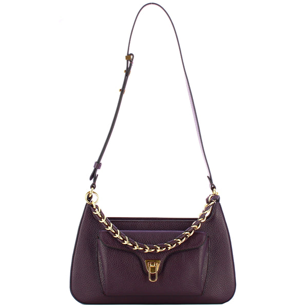 Coccinelle - Beat Generation Prune Crossbody Bag - TFK120101 - PRUNE