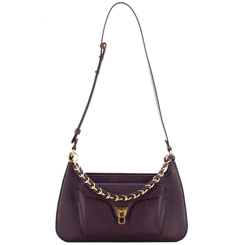 Coccinelle - Beat Generation Prune Crossbody Bag - TFK120101 - PRUNE