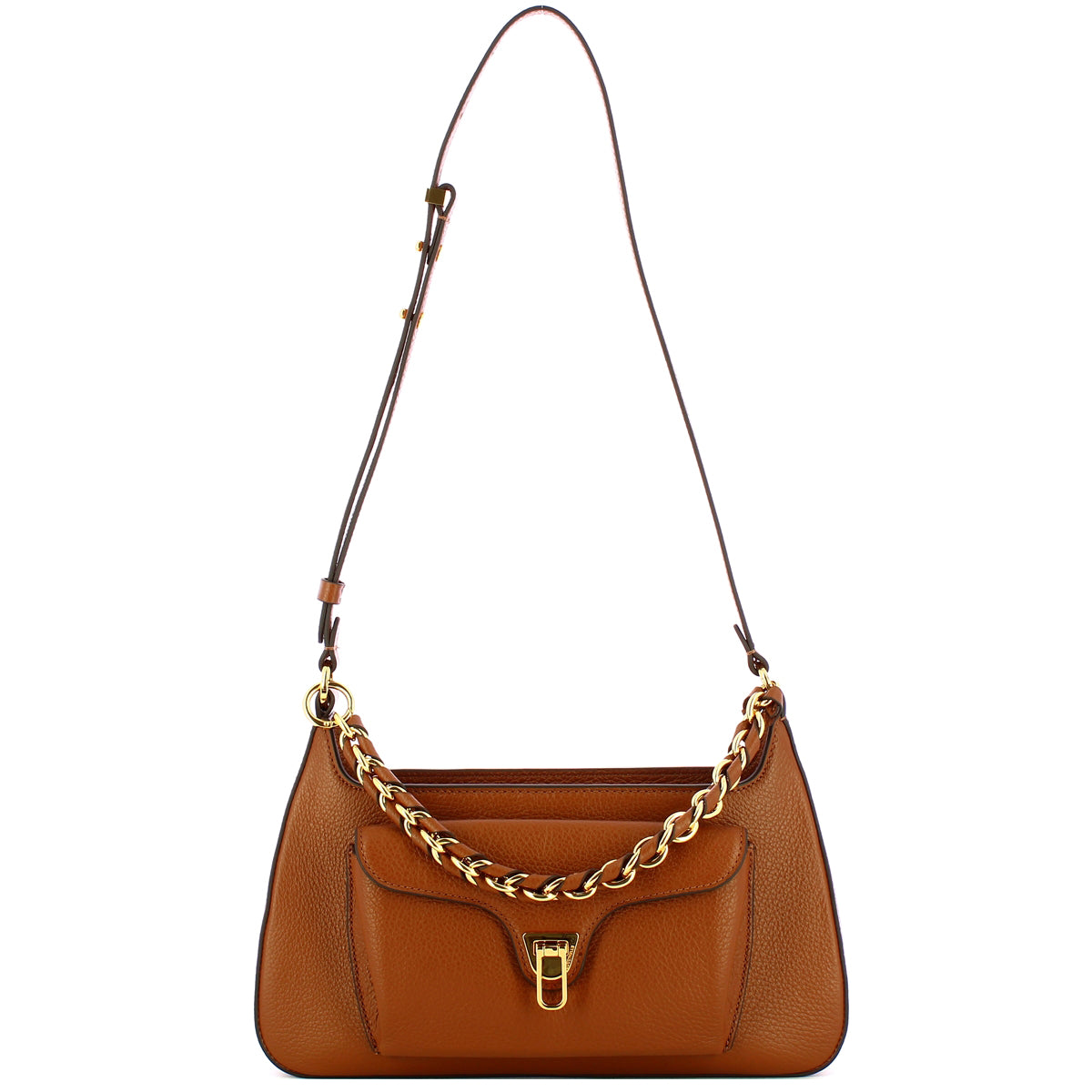 Coccinelle - Beat Generation Cognac Crossbody Bag - TFK120101 - COGNAC