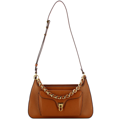 Coccinelle - Beat Generation Cognac Crossbody Bag - TFK120101 - COGNAC