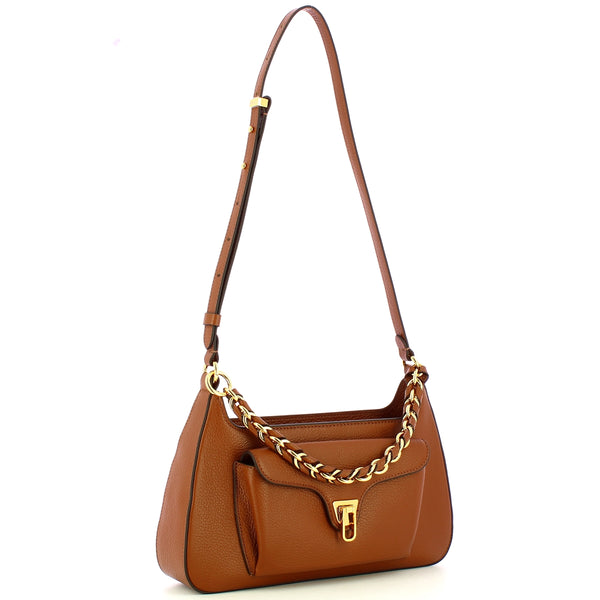 Coccinelle - Beat Generation Cognac Crossbody Bag - TFK120101 - COGNAC