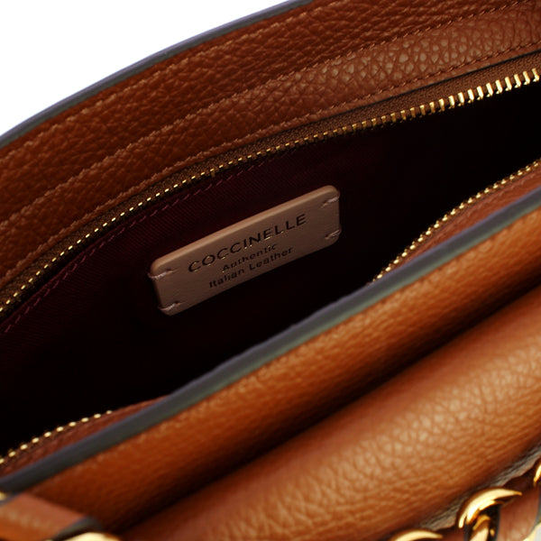 Coccinelle - Beat Generation Cognac Crossbody Bag - TFK120101 - COGNAC