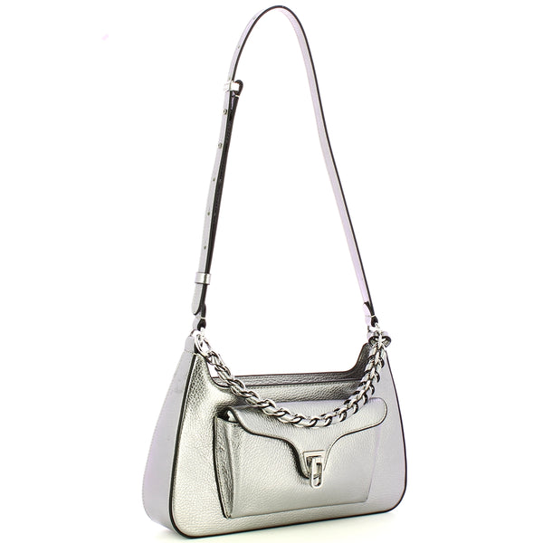 Coccinelle - Beat Generation Steel Crossbody Bag - TFK120101 - STEEL