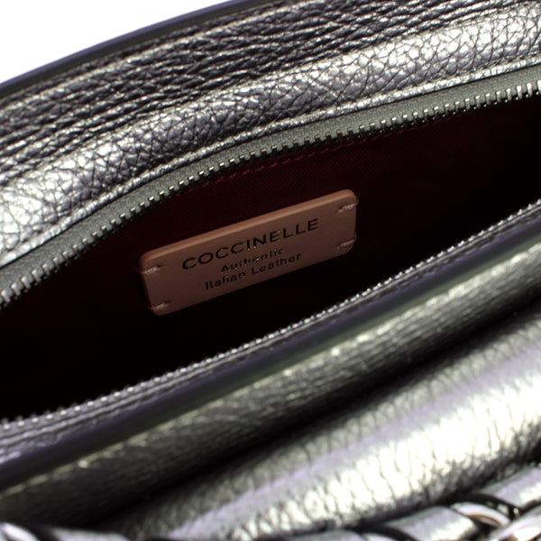 Coccinelle - Beat Generation Steel Crossbody Bag - TFK120101 - STEEL