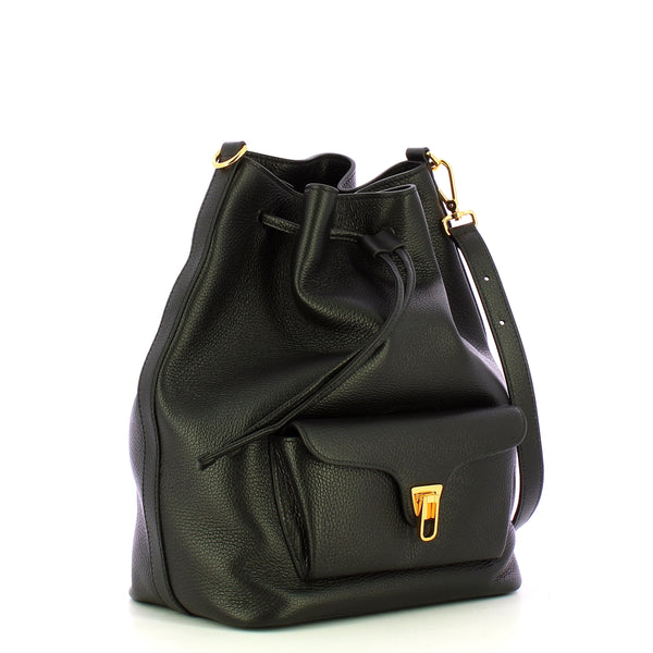 Coccinelle - Beat Generation Noir Large Bucket Bag - TFK230101 - NOIR