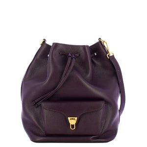 Coccinelle - Beat Generation Prune Large Bucket Bag - TFK230101 - PRUNE