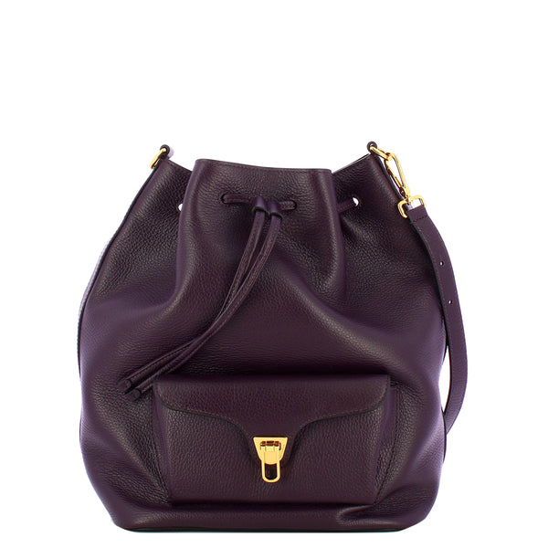 Coccinelle - Beat Generation Prune Large Bucket Bag - TFK230101 - PRUNE