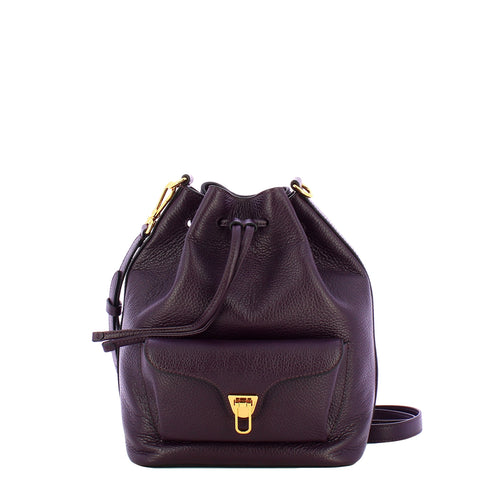 Coccinelle - Beat Generation Prune Bucket Bag - TFK230201 - PRUNE