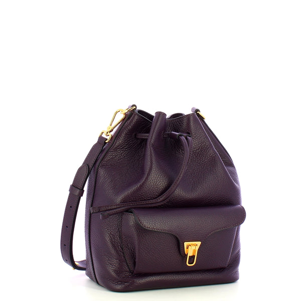 Coccinelle - Beat Generation Prune Bucket Bag - TFK230201 - PRUNE