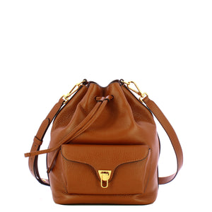 Coccinelle - Beat Generation Cognac Bucket Bag - TFK230201 - COGNAC