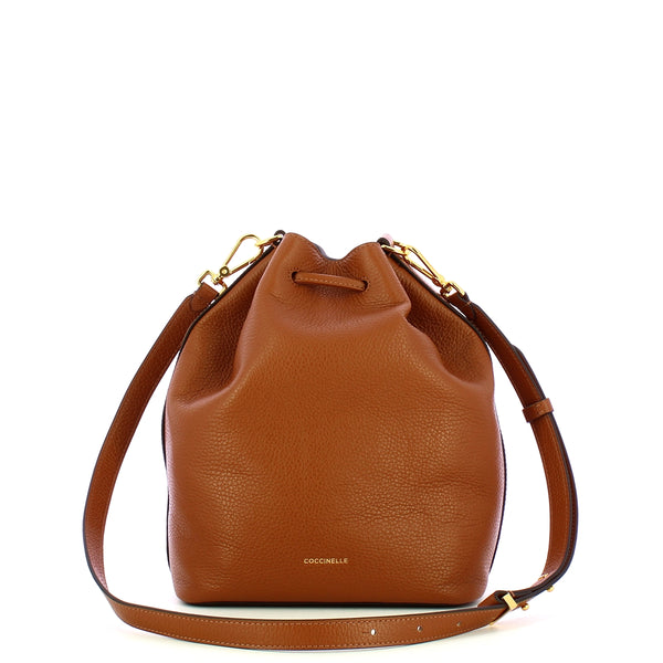 Coccinelle - Beat Generation Cognac Bucket Bag - TFK230201 - COGNAC