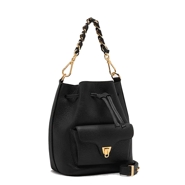 Coccinelle - Beat Generation Small Noir Bucket Bag - TFK230301 - NOIR