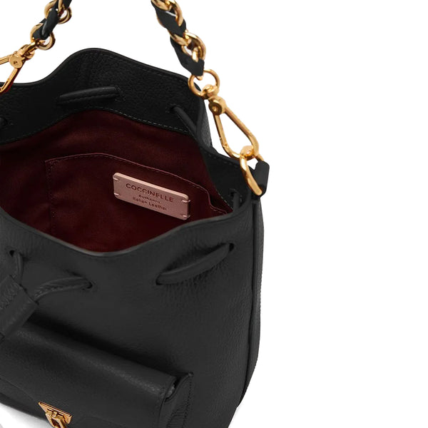 Coccinelle - Beat Generation Small Noir Bucket Bag - TFK230301 - NOIR