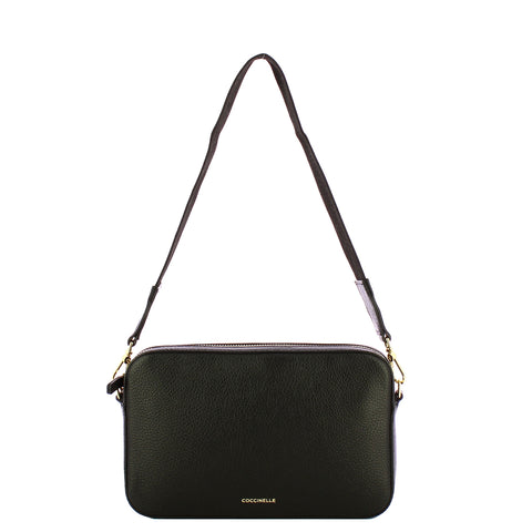 Coccinelle - Tebe Noir Mini Shoulder Bag - MN5520101 - NOIR