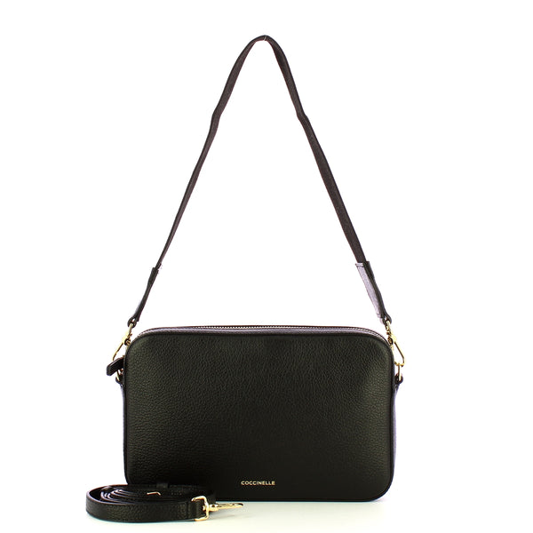 Coccinelle - Tebe Noir Mini Shoulder Bag - MN5520101 - NOIR