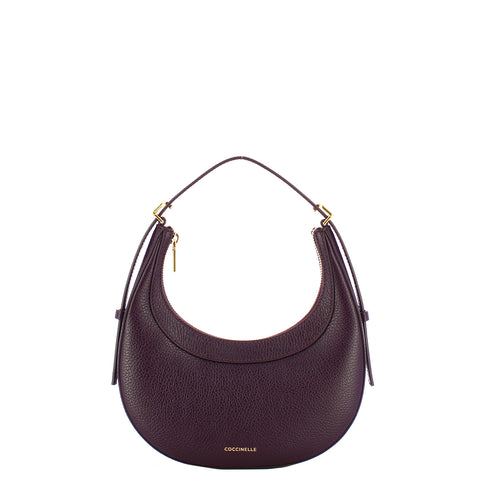 Coccinelle - Whisper Prune Hobo Bag - PIP530101 - PRUNE
