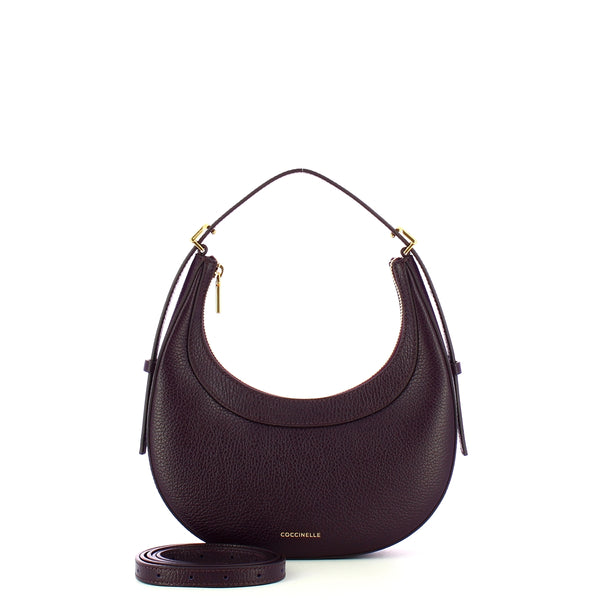 Coccinelle - Whisper Prune Hobo Bag - PIP530101 - PRUNE