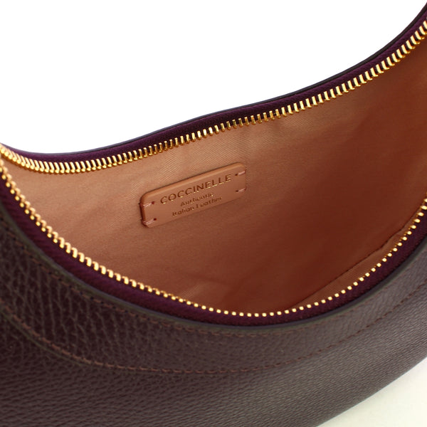 Coccinelle - Whisper Prune Hobo Bag - PIP530101 - PRUNE