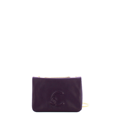Coccinelle - Dulse Mini Prune Shoulder Bag - SS5520101 - PRUNE