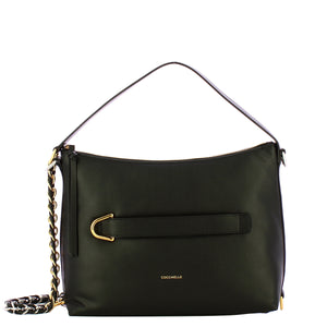 Coccinelle - Gretel Puffy Noir Noir Crossbody Bag - TBP130201 - NOIR/NOIR