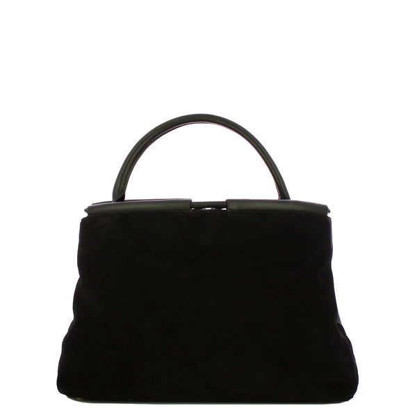 Coccinelle - Borsa a mano Lisbet Patch Noir Noir - T1H180101 - NOIR/NOIR