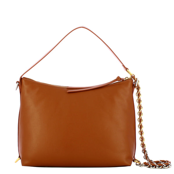 Coccinelle - Gretel Puffy Cognac Cognac Crossbody Bag - TBP130201 - COGNAC/COGNAC