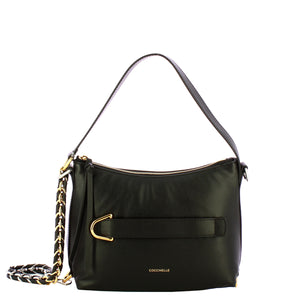 Coccinelle - Gretel Puffy Small Noir Noir Crossbody Bag - TBP130301 - NOIR/NOIR