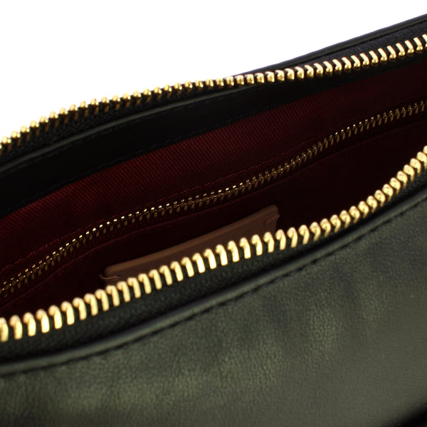 Coccinelle - Gretel Puffy Small Noir Noir Crossbody Bag - TBP130301 - NOIR/NOIR