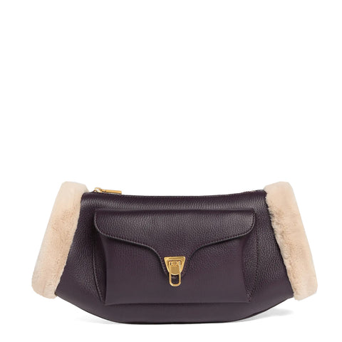 Coccinelle - Borsa a tracolla Beat Artic Prune Natural - TDK150101 - PRUNE/NATURAL