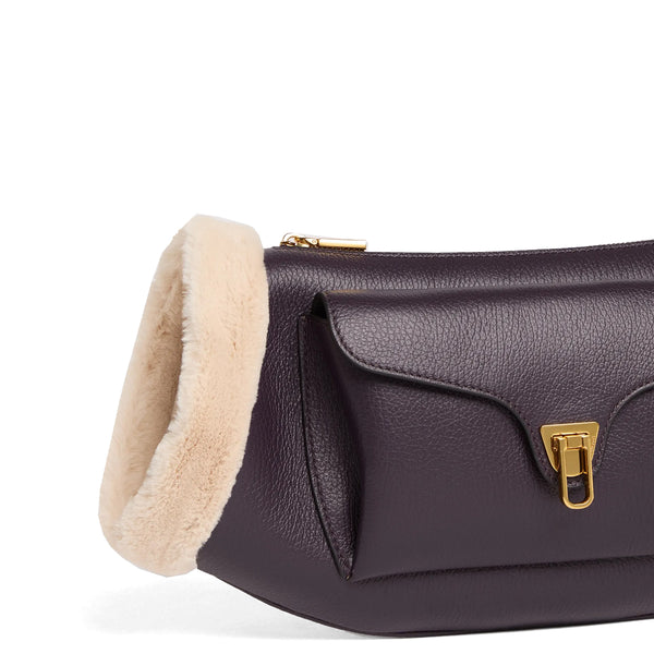 Coccinelle - Borsa a tracolla Beat Artic Prune Natural - TDK150101 - PRUNE/NATURAL