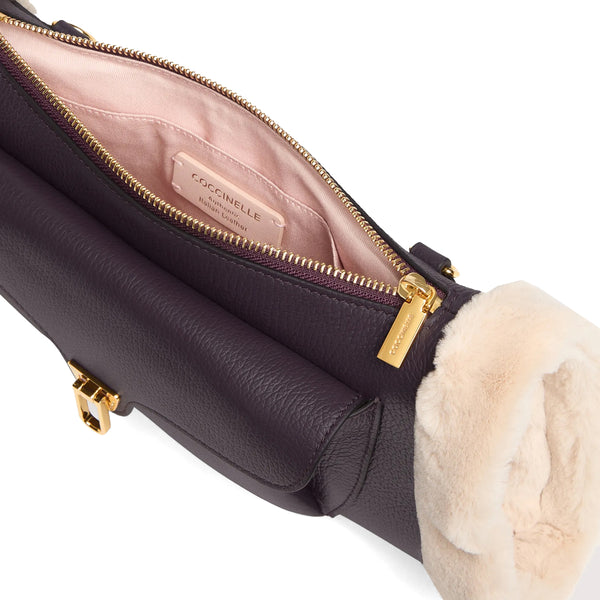 Coccinelle - Borsa a tracolla Beat Artic Prune Natural - TDK150101 - PRUNE/NATURAL