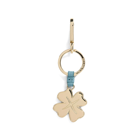 Coccinelle - Four-leave Clover Artic Blue Keychain - M9K41R402 - ARCTIC/BLUE