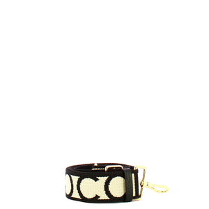 Coccinelle - Signature Chalk Noir Shoulder Strap - M21682523 - CHALK/NOIR