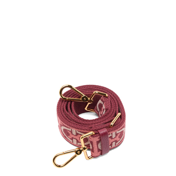Coccinelle - Monogram Tricolor Multicolor Pink Clay Ribes Shoulder Strap - N24682521 - MUL.PINK/CL/RIB