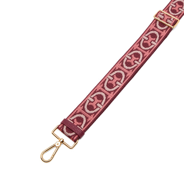Coccinelle - Monogram Tricolor Multicolor Pink Clay Ribes Shoulder Strap - N24682521 - MUL.PINK/CL/RIB