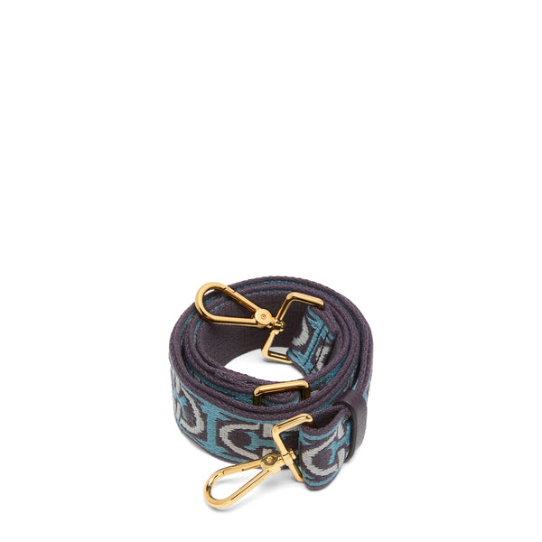 Coccinelle - Monogram Tricolor Multicolor Artic Blue Prune Shoulder Strap - N24682521 - MULT.ARCTIC/PRU