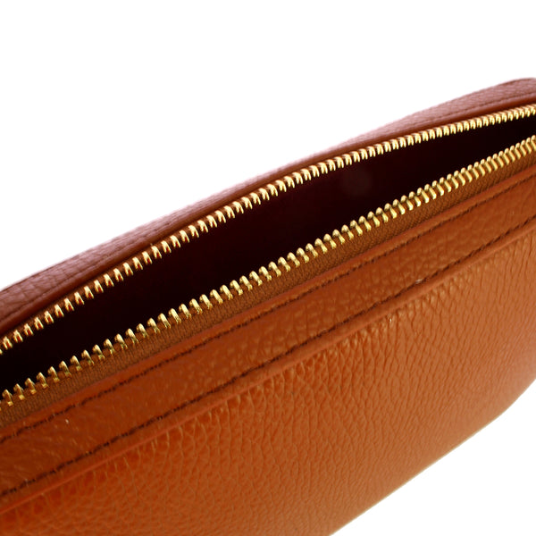 Coccinelle - Tebe Cognac Mini Shoulder Bag - MN5520101 - COGNAC