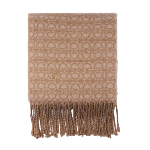 Coccinelle - Sciarpa Monogram Wool Multi Lambskin White - RCZ310201 - MULTI/LAMBSK.WH.